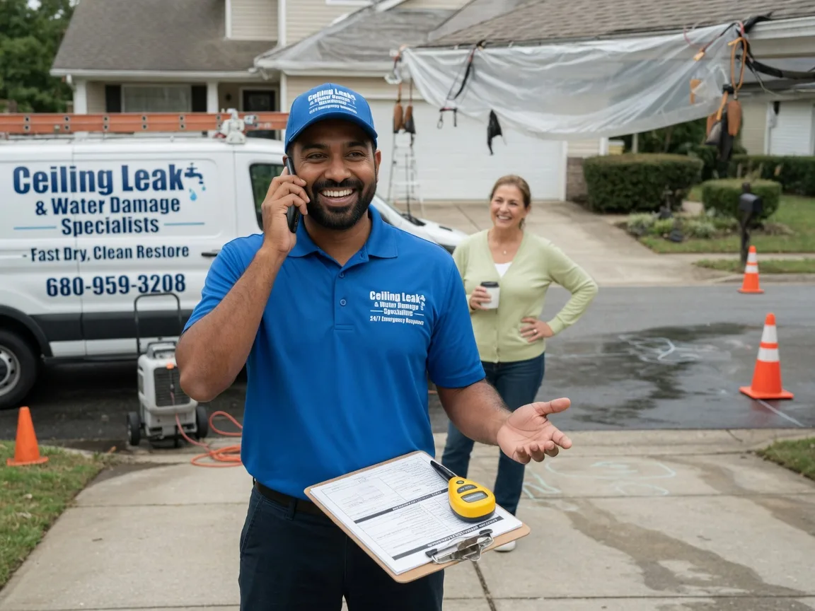 Ceiling Leak Cleanup Cheswick, PA FAQs